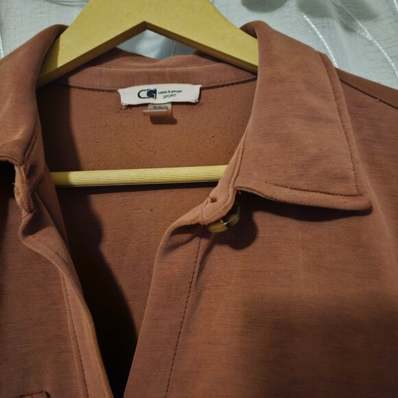Cable and Gauge sport orange button down (M) - Picture 2 of 5